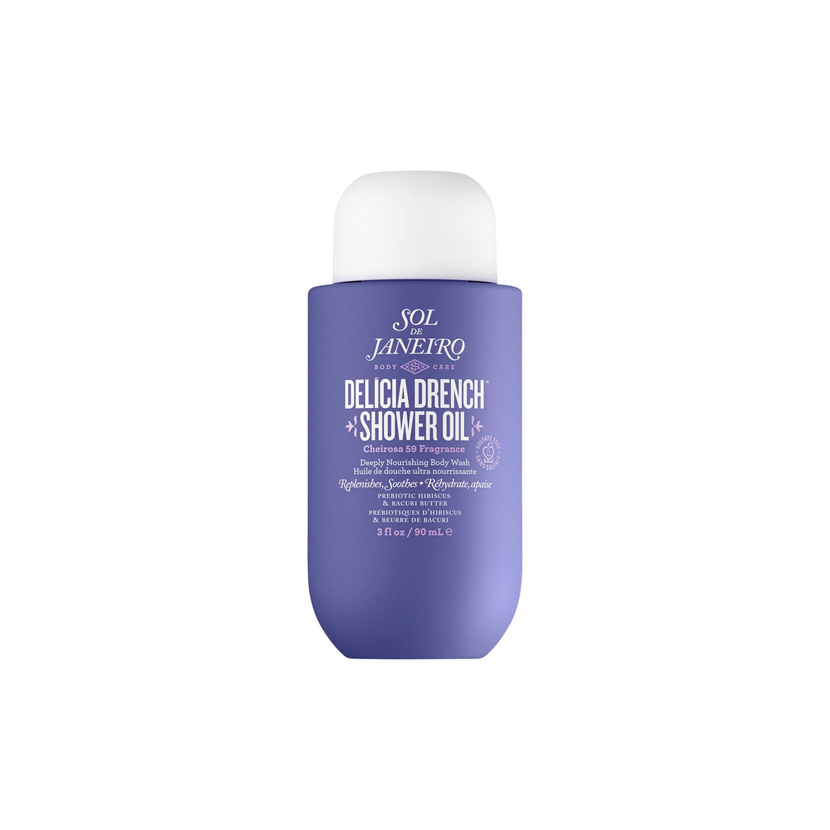 Sol de Janeiro Delícia Drench™ Moisturizing Shower Oil for Dry Skin - 90 ml