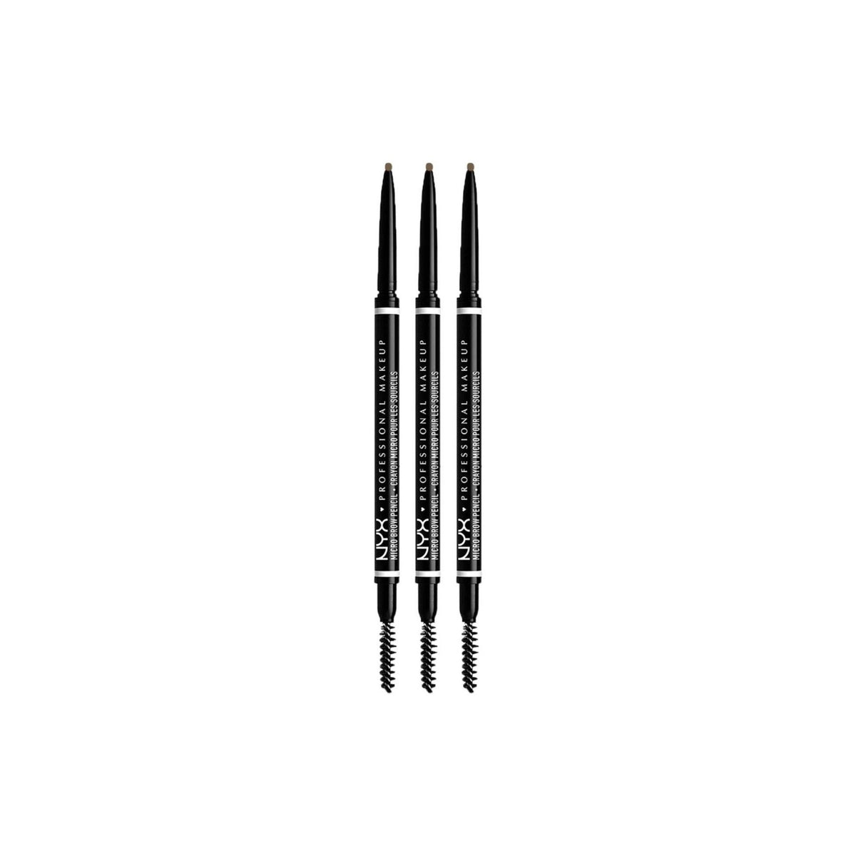 NYX Professional Makeup Micro Brow Pencil Taupe - 3 Pencils