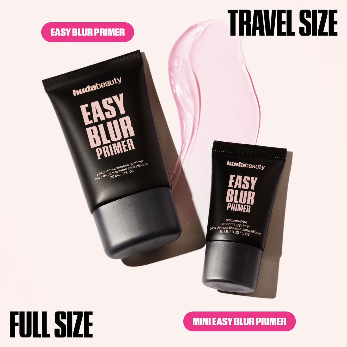 Huda Beauty Mini Easy Blur Silicone-Free Smoothing & Pore-Minimizing Primer - 10 ml