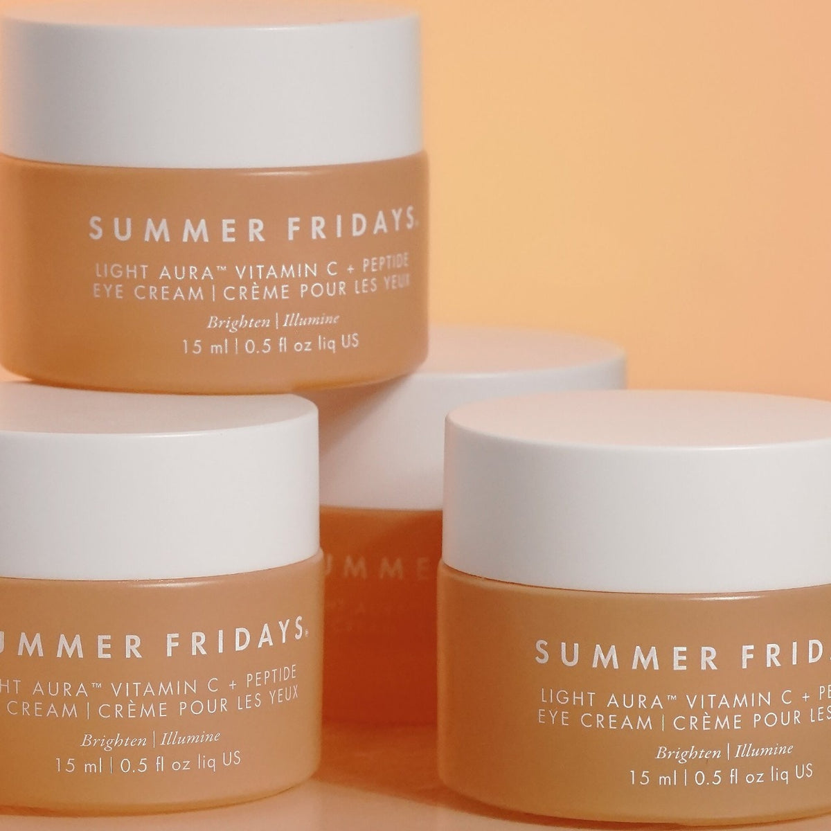 Summer Fridays Light Aura Vitamin C + Peptide Eye Cream - 15 ml