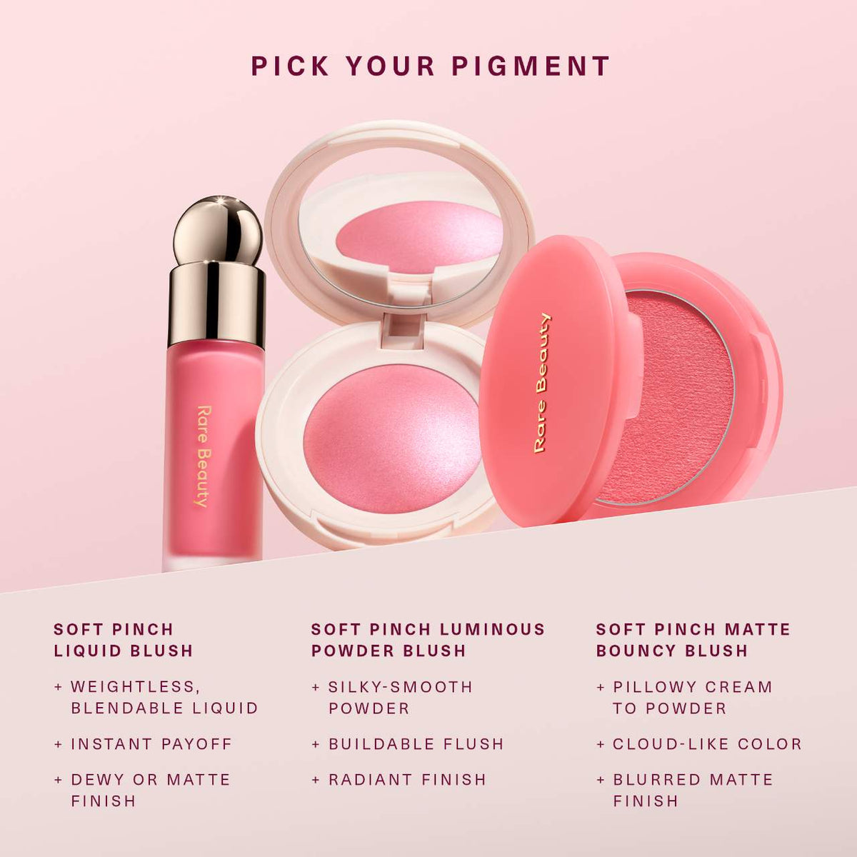 Rare Beauty by Selena Gomez Soft Pinch Luminous Powder Blush