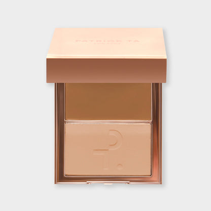Patrick Ta Major Skin Crème Foundation & Finishing Powder Duo - Medium 1 (Golden Warm)