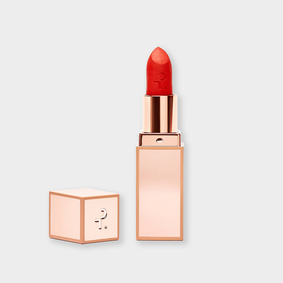 Patrick Ta Major Headlines Matte Suede Lipstick - She's Not From Here (Bright Coral)