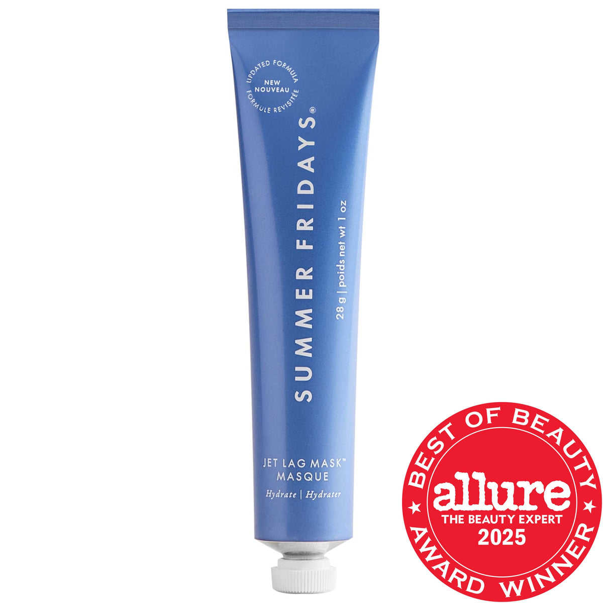 Summer Fridays Mini Jet Lag Mask + Moisturizer - 28 g