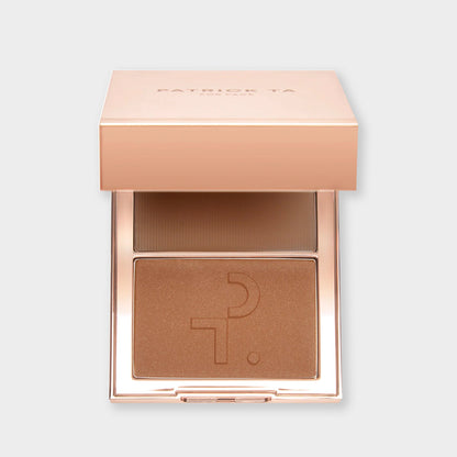 Patrick Ta Major Sculpt Crème Contour & Powder Bronzer Duo - SHE'S SCULPTED (MEDIUM WITH COOL UNDERTONE)