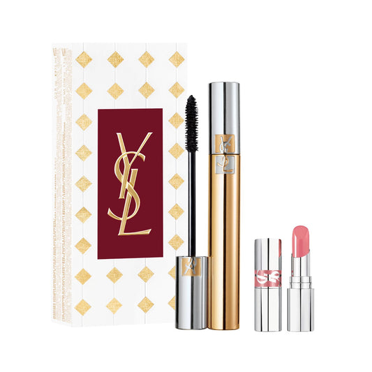 YSL Mascara Volume Effect Faux Cils + Mini YSL Loveshine 44 Set - 7 ml