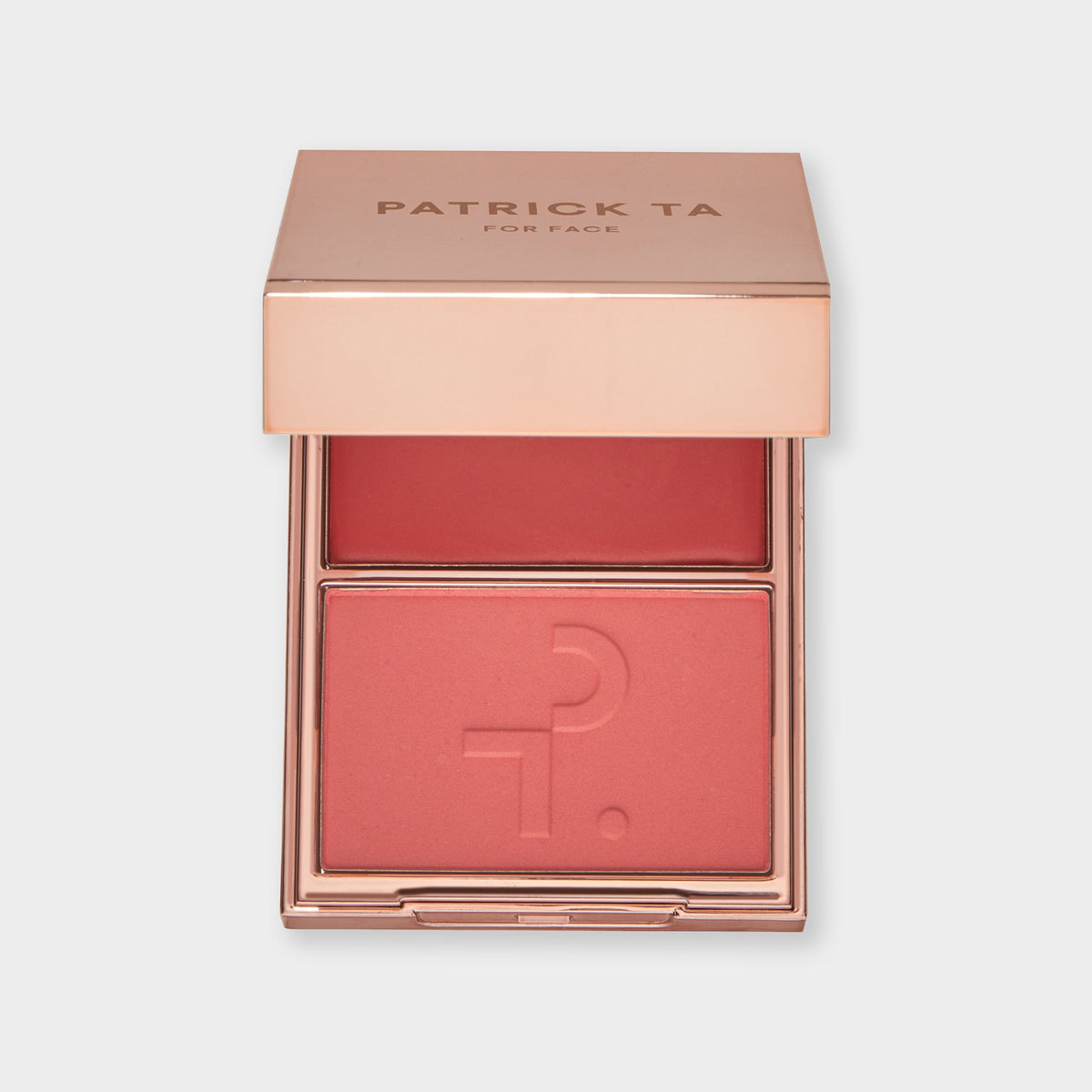 Patrick Ta Major Headlines Double-Take Crème & Powder Blush Duo - She's That Girl (Soft Pink)