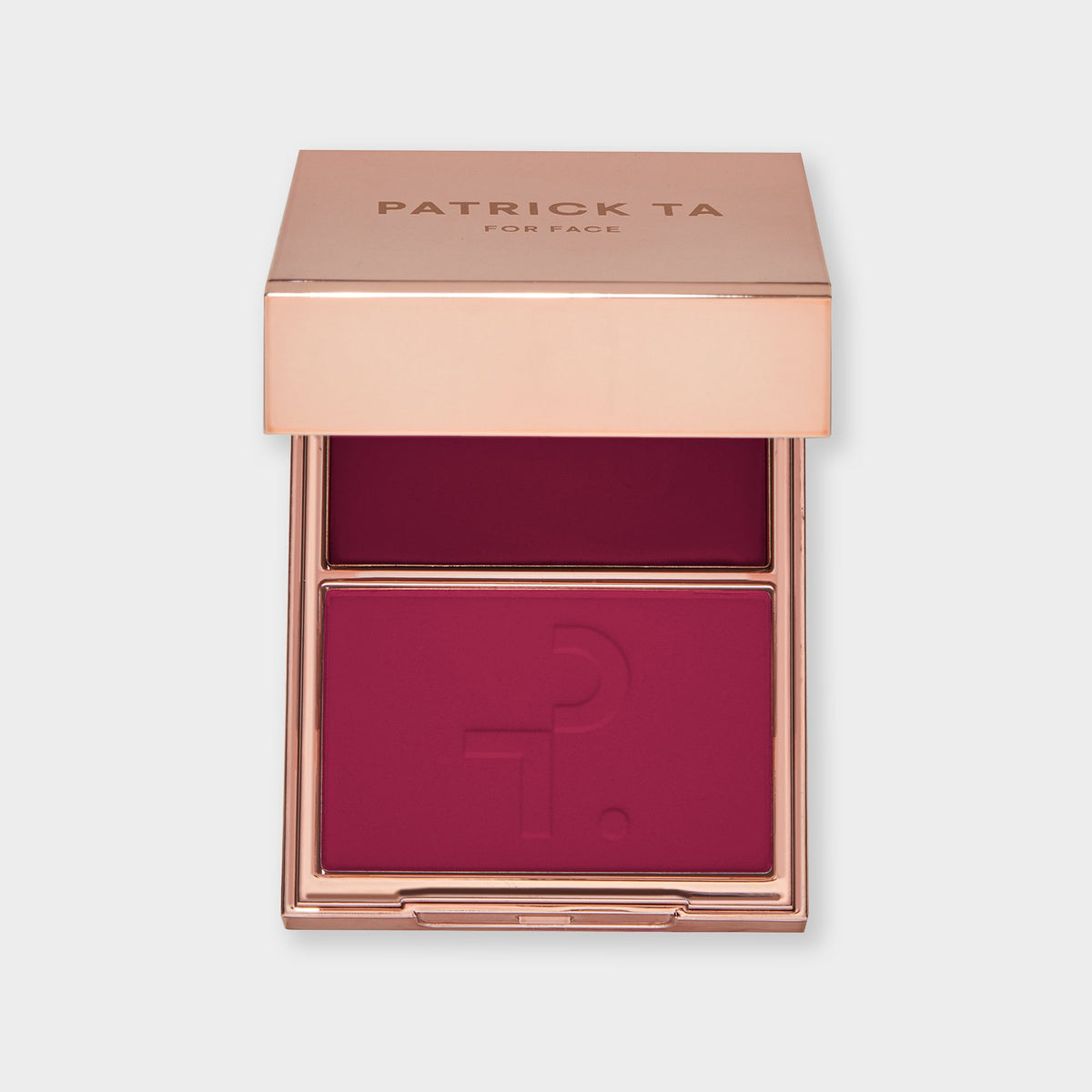 Patrick Ta Major Headlines Double-Take Crème & Powder Blush Duo - She's Wanted (Rich Berry)
