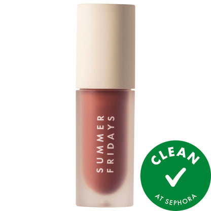 Summer Fridays Dream Lip Oil for Moisturizing Sheer Coverage - Warm Beige
