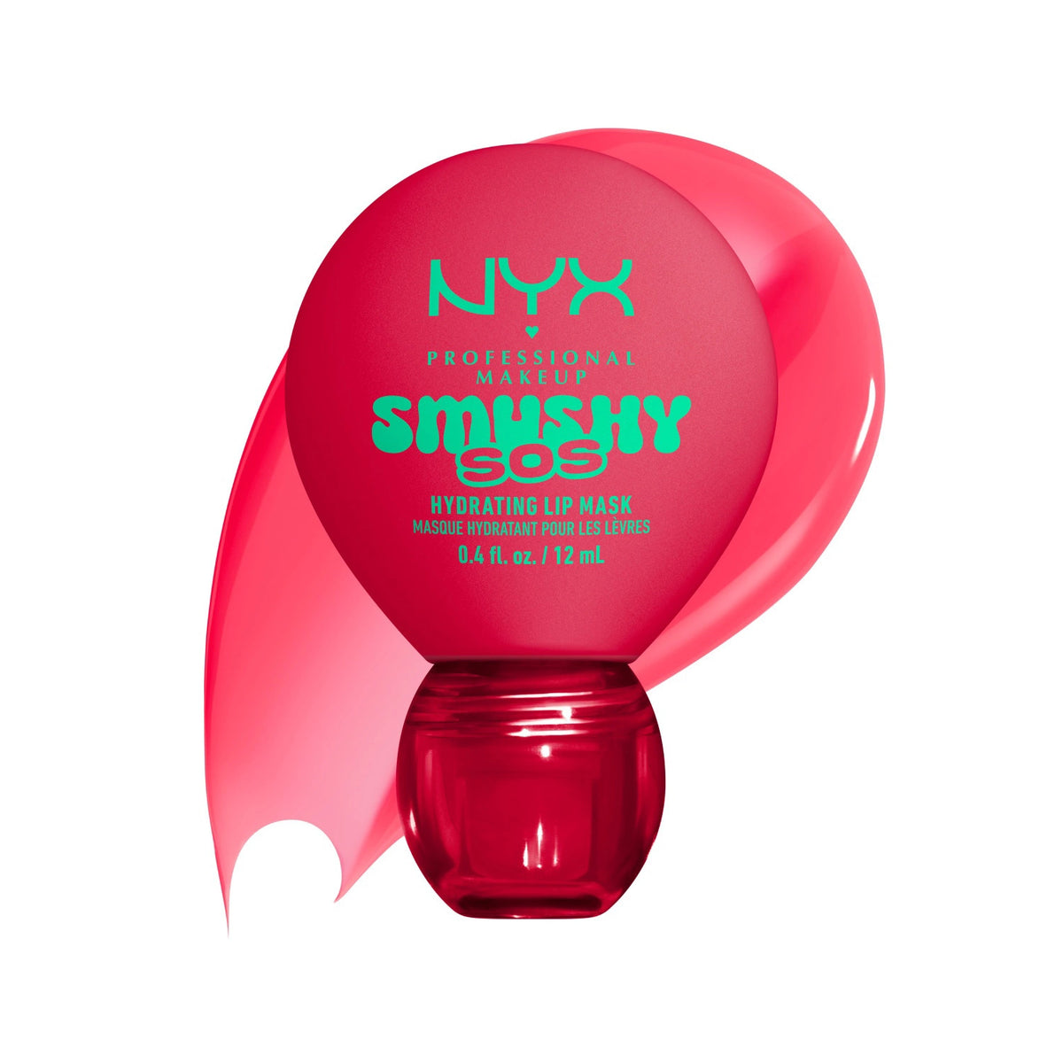 NYX Professional Makeup Smushy SOS Hydrating Lip Mask 12HR Hydration Glossy Shine