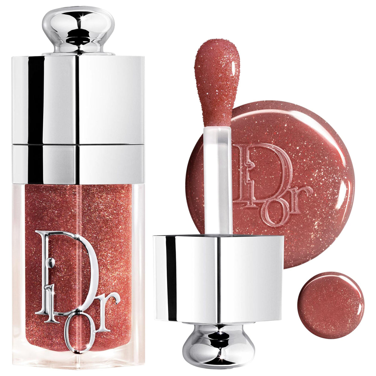 DIOR Lip Glow Oil Hydrating High-Shine Gloss - 088 Mocha