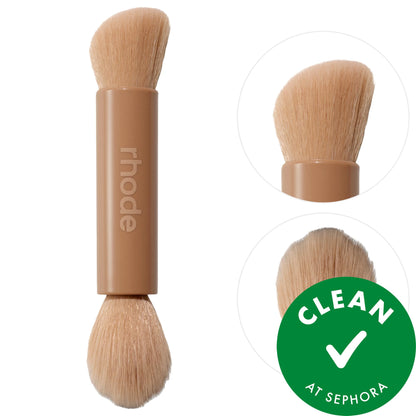 Rhode Pocket Brush Double-Ended Makeup Brush - 00