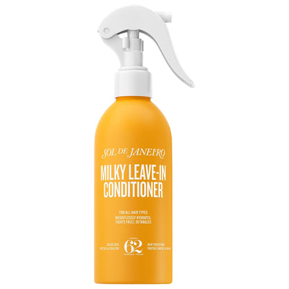 Sol de Janeiro Milky Leave-In Conditioning Spray for Smoothing Split Ends and Frizz - 200 ml