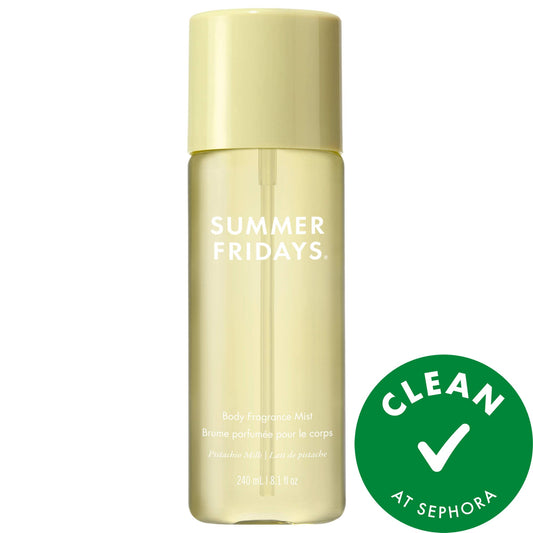 Summer Fridays Pistachio Milk Hair + Body Fragrance Mist with Pistachio + Raspberry Sugar - 240 ml
