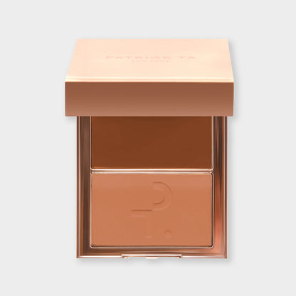 Patrick Ta Major Skin Crème Foundation & Finishing Powder Duo - Tan 2 (Golden Warm)