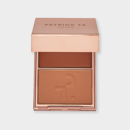 Patrick Ta Major Headlines Double-Take Crème & Powder Blush Duo - She's So LA (Bronzed Nude)