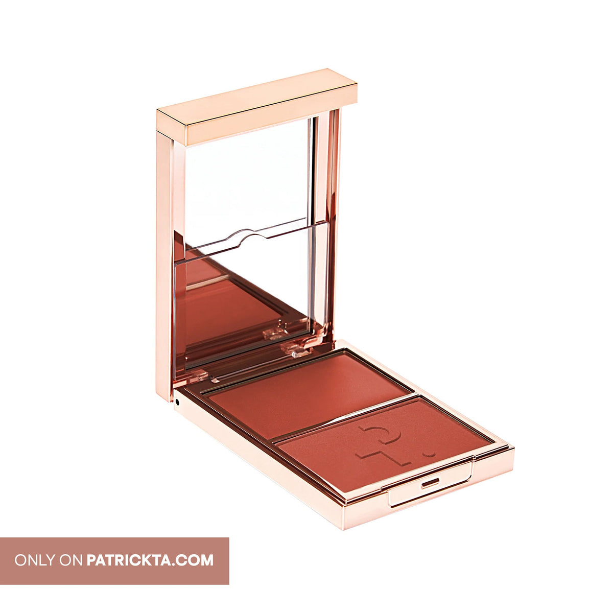 Patrick Ta Major Headlines Double-Take Crème & Powder Blush Duo - She's Baked (Rich Terracotta)
