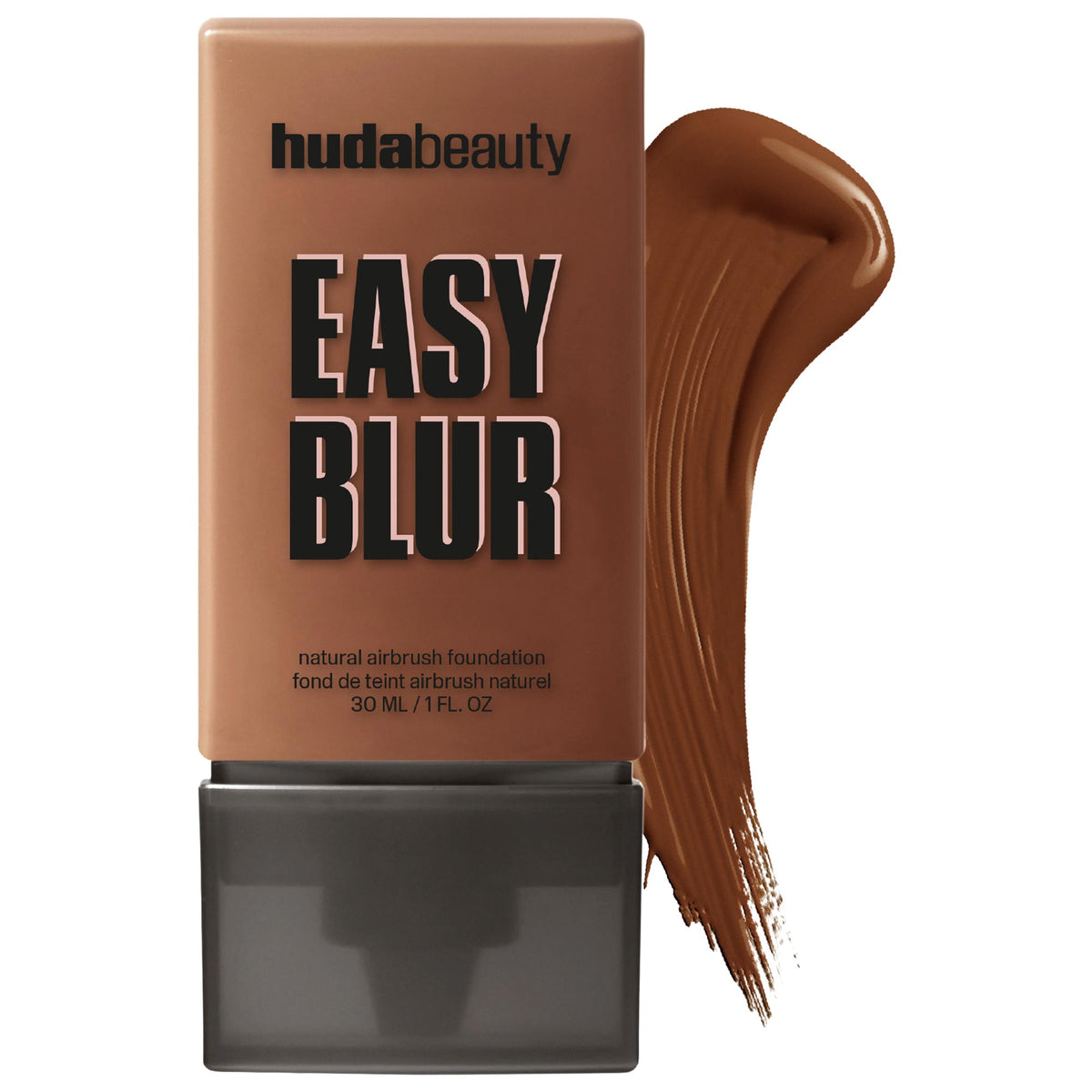 Huda Beauty Easy Blur Natural Airbrush Foundation with Niacinamide - Hot Fudge 550R