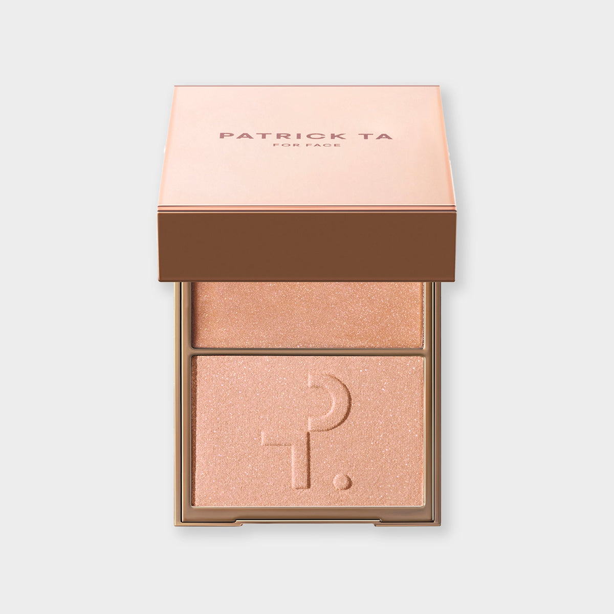 Patrick Ta Major Glow Crème & Powder Light Reflecting Translucent Highlighter Duo - Daddy