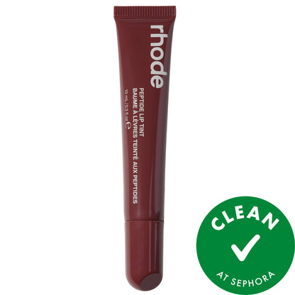 Rhode Peptide Lip Tint Nourishing Glaze - PB&J - warm berry brown