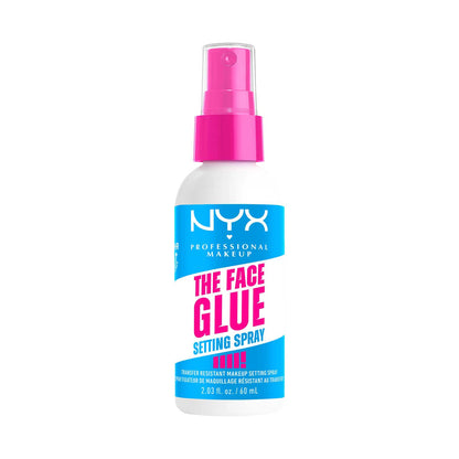 NYX Professional Makeup Setting Spray, The Face Glue Setting Spray, up to 24 hr wear, - 60 ml