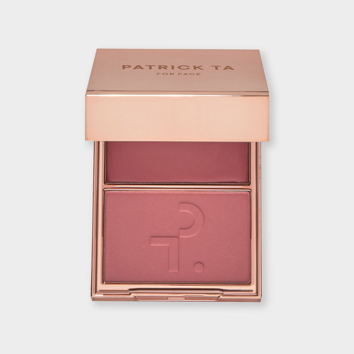 Patrick Ta Major Headlines Double-Take Crème & Powder Blush Duo - She Goes to the Gym (Cool Mauve Rose)