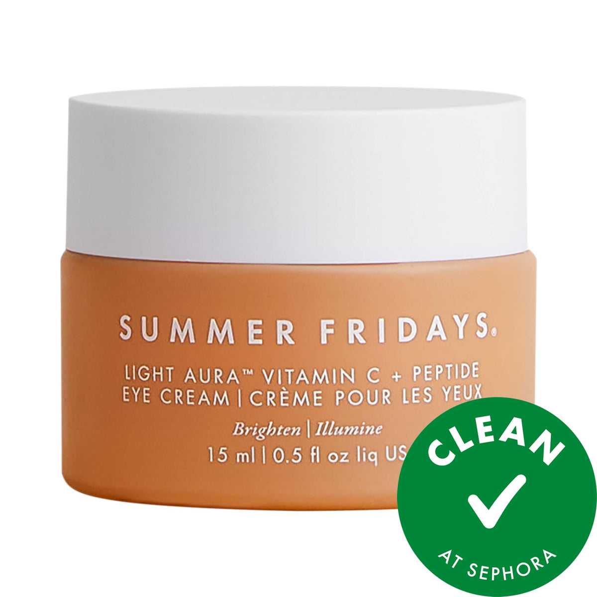 Summer Fridays Light Aura Vitamin C + Peptide Eye Cream - 15 ml