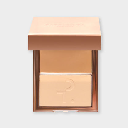 Patrick Ta Major Skin Crème Foundation & Finishing Powder Duo - Light 2 (Golden Warm)