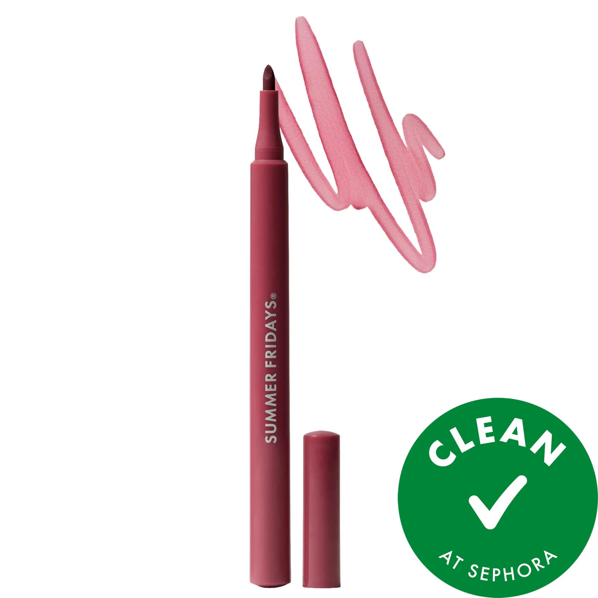 Summer Fridays Flushed Lip Stain 12HR Long-Lasting Lip Tint