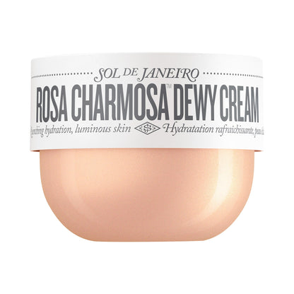 Sol de Janeiro Rosa Charmosa™ Dewy Body Cream with Rosewater + Crystal Peptides - 240 ml