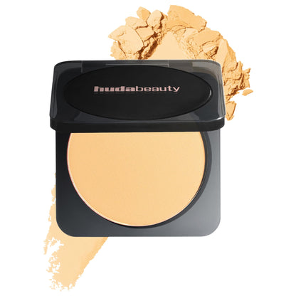 Huda Beauty Easy Bake Airbrush Matte Pressed Setting Powder - Kunafa Blondie