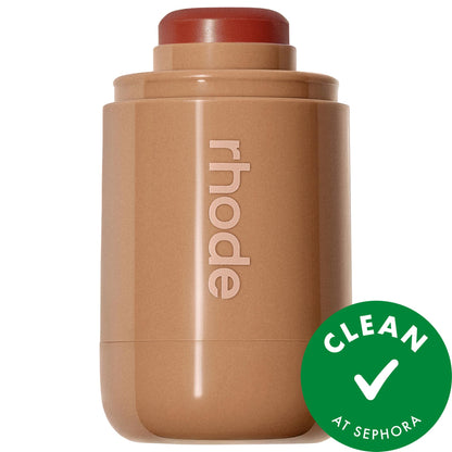 Rhode Pocket Blush Buildable Hydrating Cream Blush - Sun Soak - spiced orange