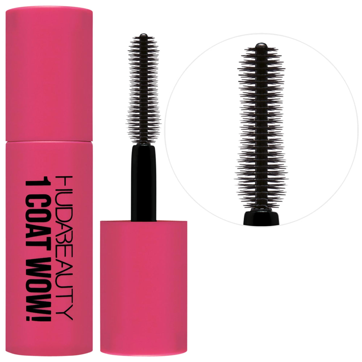 Huda Beauty 1 Coat WOW! Extra Volumizing and Lifting Mascara - Mini 7 ml