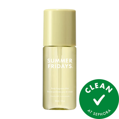 Summer Fridays Mini Pistachio Milk Hair + Body Fragrance Mist with Pistachio + Raspberry Sugar - 90 ml