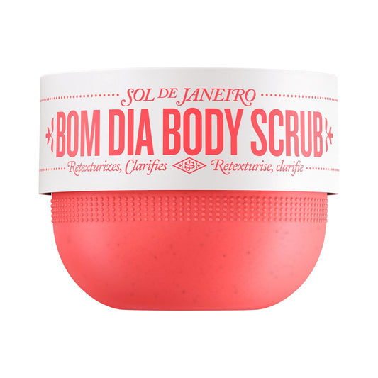 Sol de Janeiro Bom Dia Body Scrub 10% AHA BHA Resurfacing Complex + Crushed Maracujá Seeds - 220 g