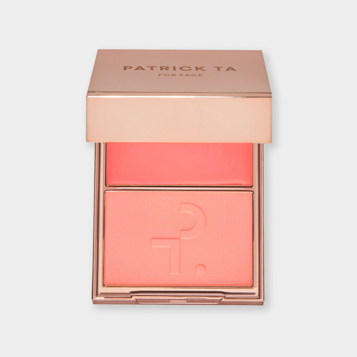 Patrick Ta Major Headlines Double-Take Crème & Powder Blush Duo - Soft Launch (Coral)