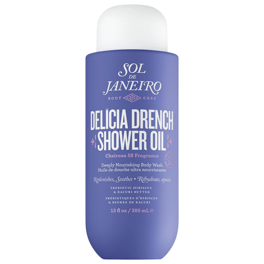 Sol de Janeiro Delícia Drench™ Moisturizing Shower Oil for Dry Skin - 385 ml