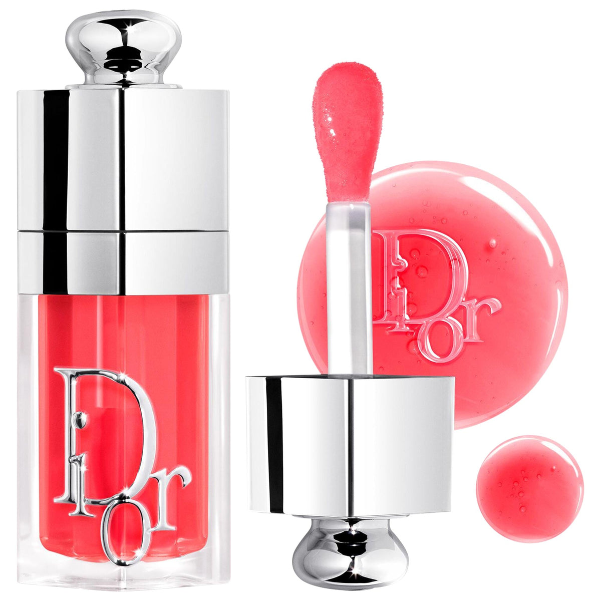 DIOR Lip Glow Oil Hydrating High-Shine Gloss - 015 Cherry