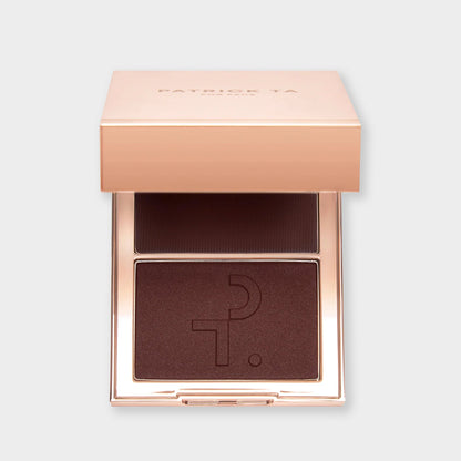 Patrick Ta Major Sculpt Crème Contour & Powder Bronzer Duo - SHE'S DEFINED (DEEP WITH WARM UNDERTONE)