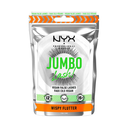 NYX Professional Makeup Jumbo Lash Vegan False Lashes 4 Wispy Flutter - 5 ml