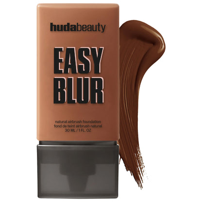 Huda Beauty Easy Blur Natural Airbrush Foundation with Niacinamide - Chocolate Swirl 570W