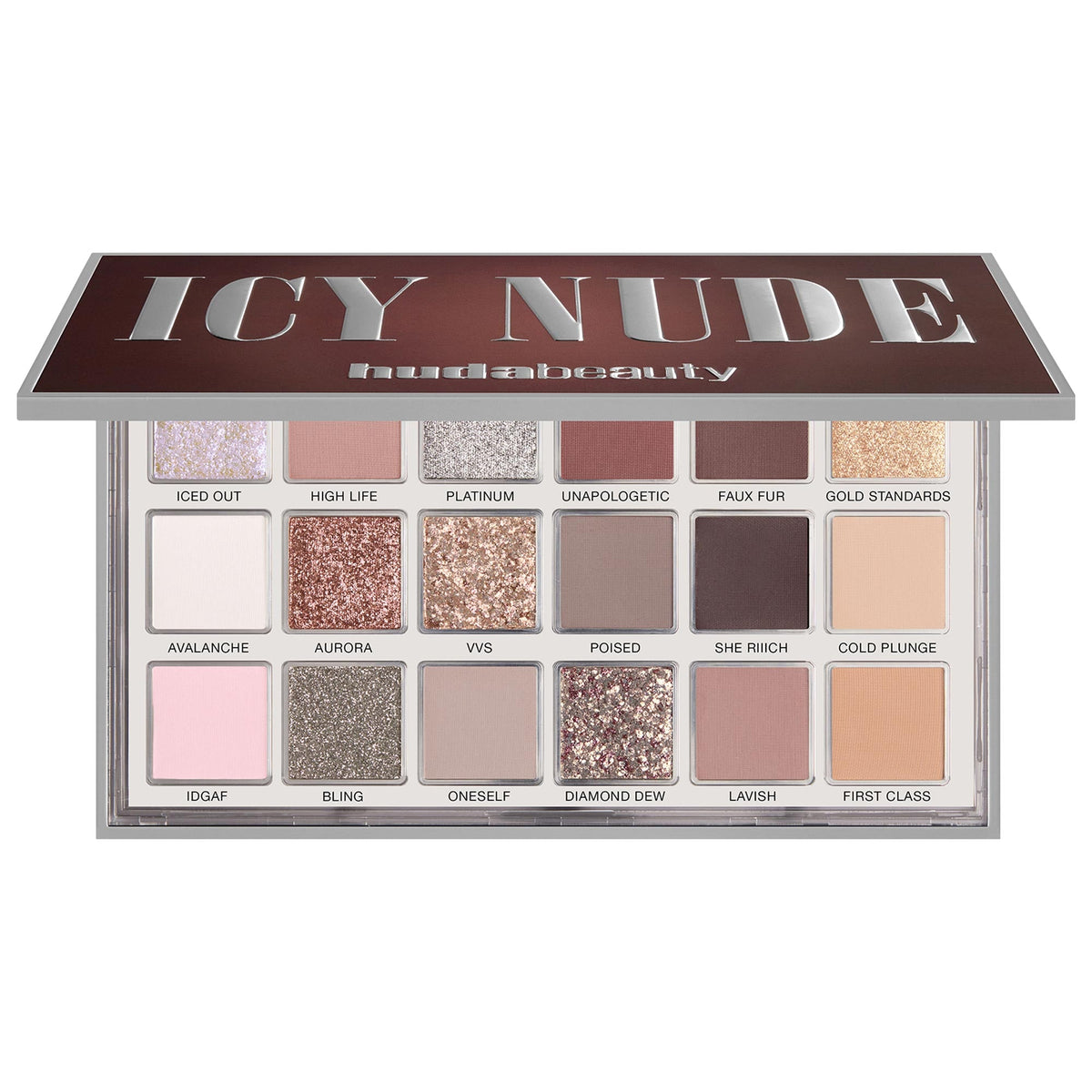 Huda Beauty Icy Nude Eyeshadow Palette - 16,1 g