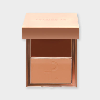 Patrick Ta Major Skin Crème Foundation & Finishing Powder Duo - Deep 1 (Cool Red)