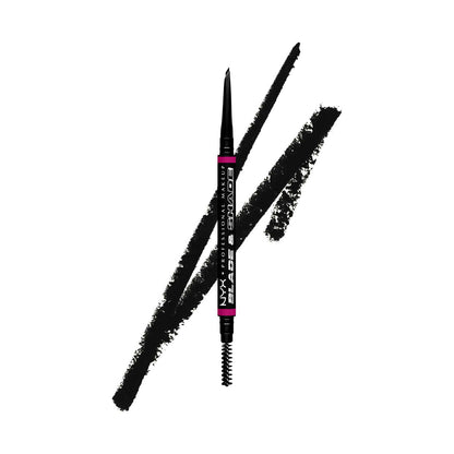 NYX Professional Makeup Blade n Shade Eyebrow Pencil - Black
