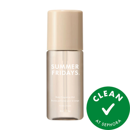 Summer Fridays Vanilla Hair + Body Fragrance Mist with Vanilla Cake + Radiant Amber - 90 ml