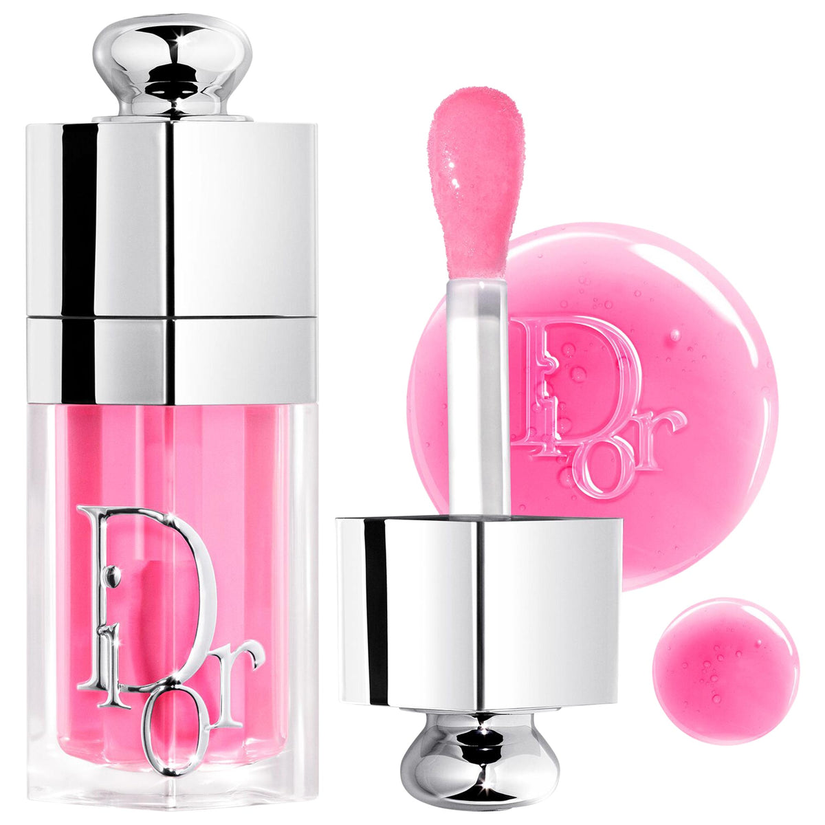 DIOR Lip Glow Oil Hydrating High-Shine Gloss - 007 Raspberry