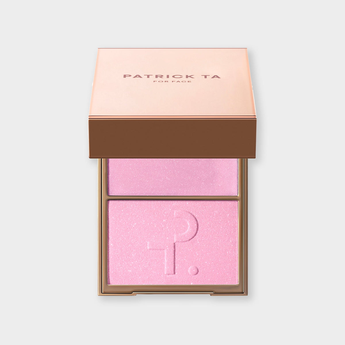 Patrick Ta Major Glow Crème & Powder Light Reflecting Translucent Highlighter Duo - Baby