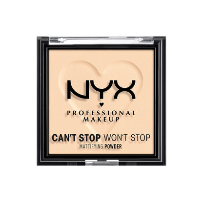 NYX Professional Makeup Can't Stop Won't Stop Mattifying Lightweight Powder