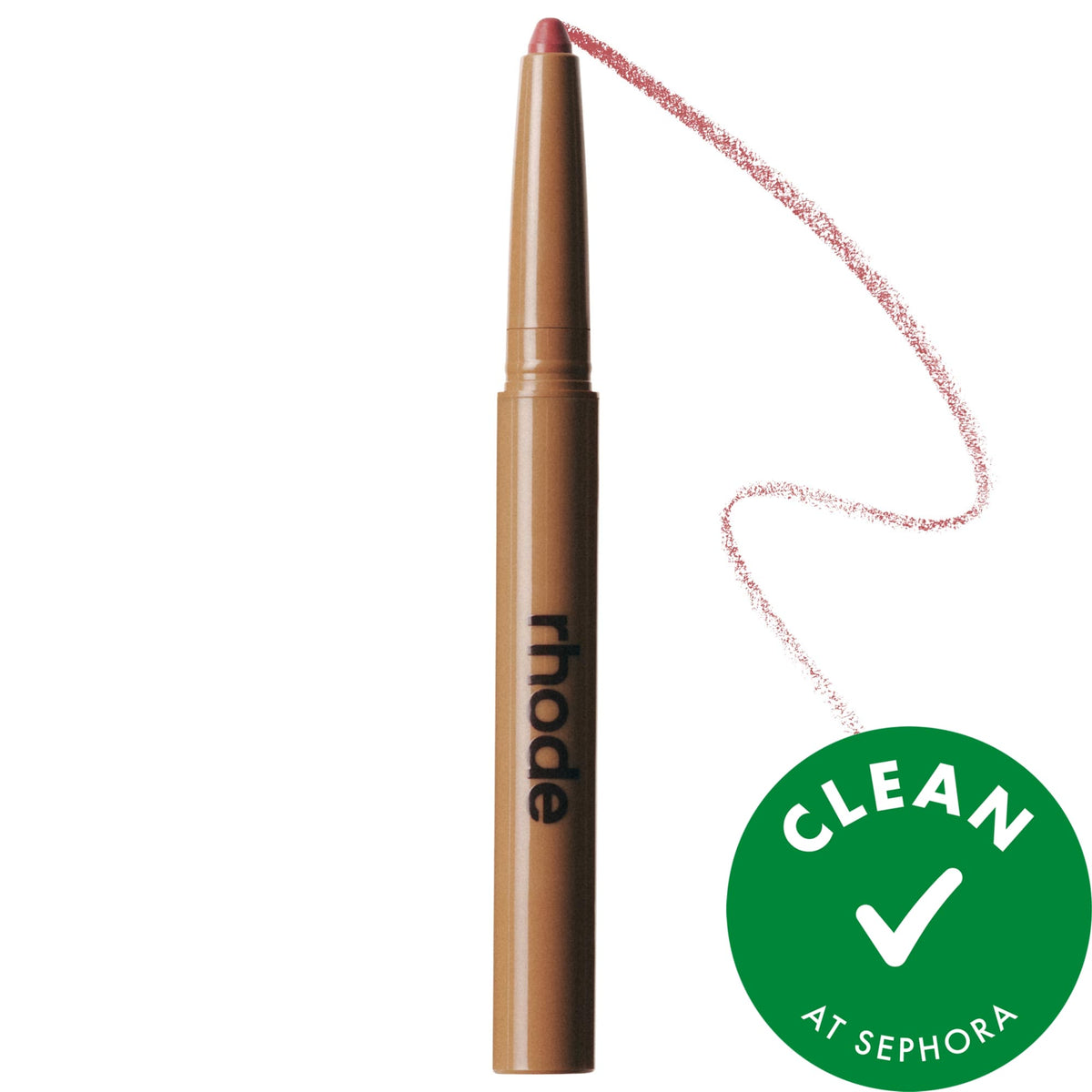 Rhode Peptide Lip Shape Contouring Lip Shaper - Press - warm pinky nude