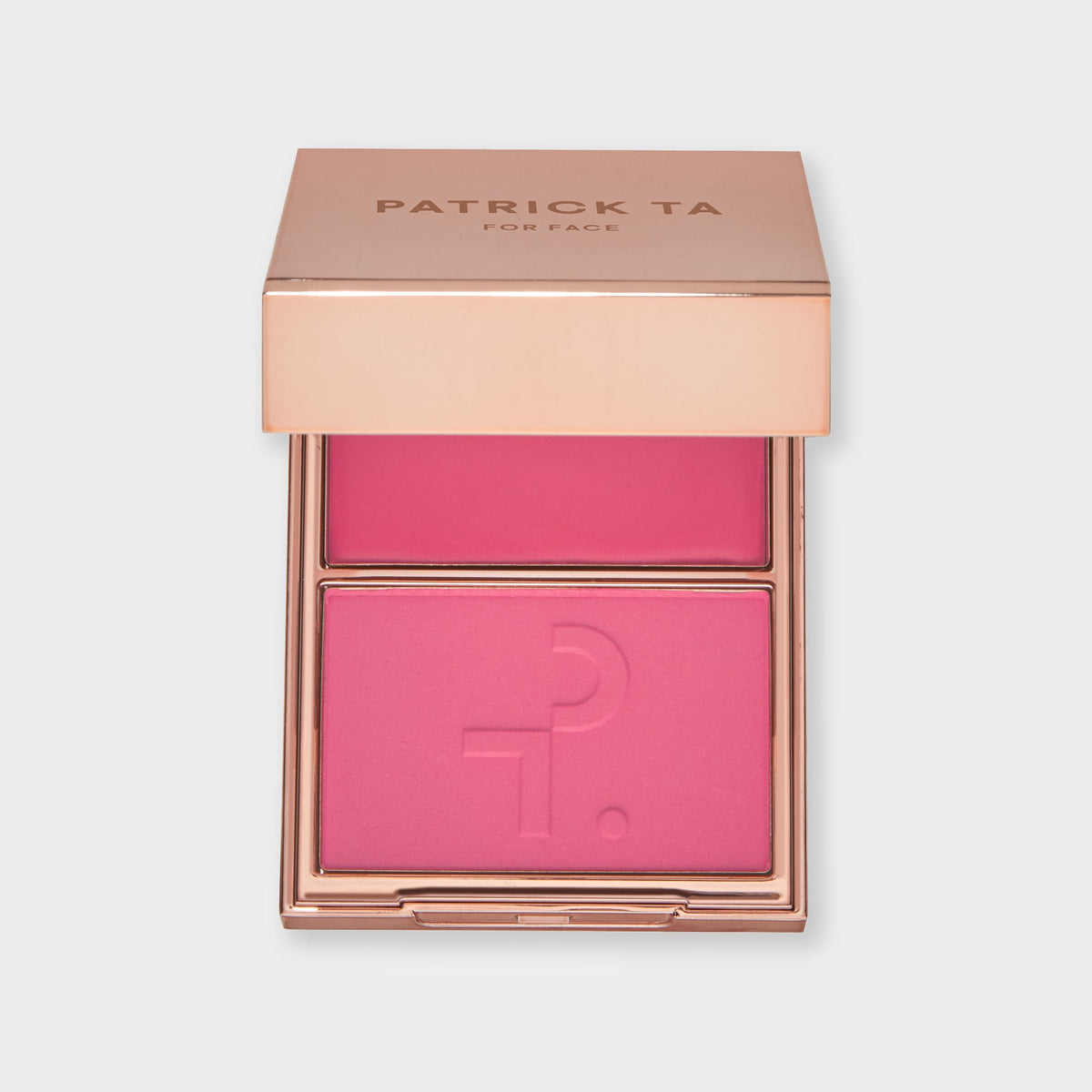 Patrick Ta Major Headlines Double-Take Crème & Powder Blush Duo - She's A Doll (Bright Neutral Pink)